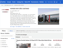 Tablet Screenshot of mixabchonda.icarros.com.br