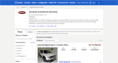 Desktop Screenshot of geracaoautomoveis.icarros.com.br