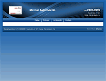 Tablet Screenshot of maxcarautomoveis.icarros.com.br