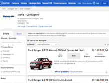Tablet Screenshot of inovaford.icarros.com.br