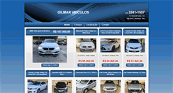 Desktop Screenshot of gilmarveiculos.icarros.com.br
