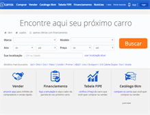 Tablet Screenshot of origin.icarros.com.br