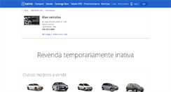 Desktop Screenshot of alanveiculos.icarros.com.br