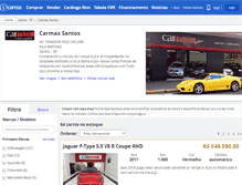 Tablet Screenshot of carmaxsantos.icarros.com.br