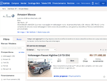 Tablet Screenshot of amazonvolkswagen.icarros.com.br