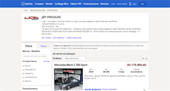 Desktop Screenshot of jatveiculos.icarros.com.br