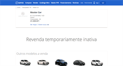 Desktop Screenshot of mastercar-centro.icarros.com.br