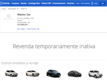 Tablet Screenshot of mastercar-centro.icarros.com.br
