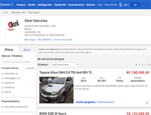 Tablet Screenshot of okeiveiculos.icarros.com.br