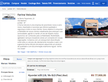 Tablet Screenshot of farinaveiculos.icarros.com.br