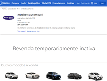 Tablet Screenshot of marchettautomoveis.icarros.com.br